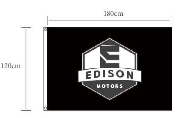 Black Edison Flag